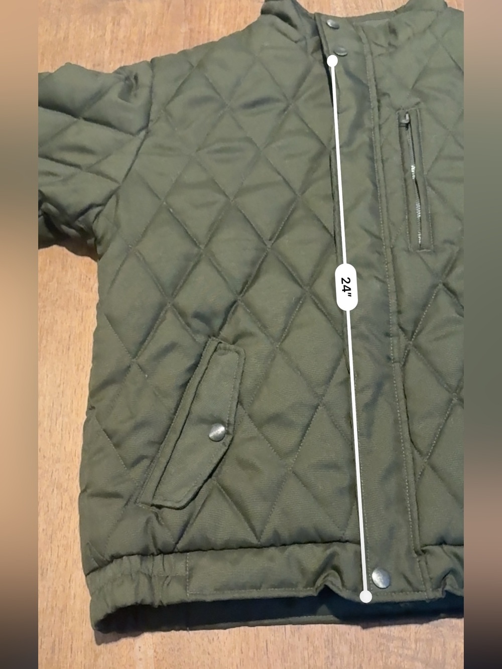 OUTDOOR LIFE Quilted Military Jacket - M - Picture 9 of 12